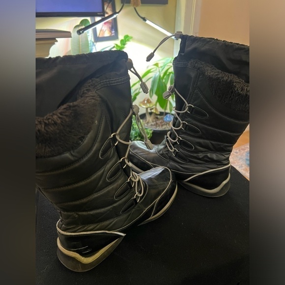 ⚫️ BOGO Lands End girls winter boot size 6M - Picture 4 of 6
